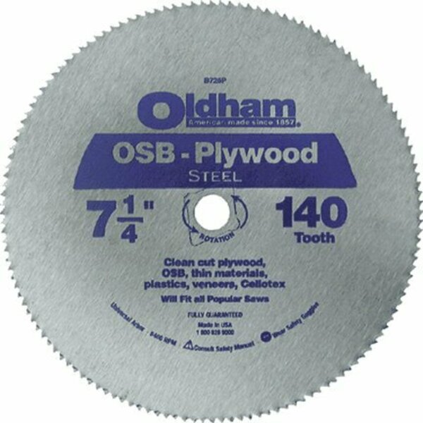 Oldham/Us Saw 7-1/4 in. 140T Plywd Blade S-927